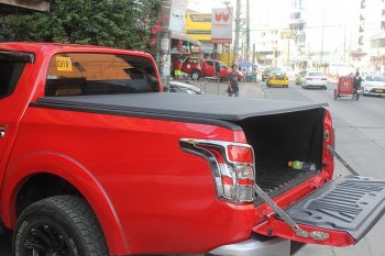 12 199 р. Крышка-тент кузова WINBO  Mitsubishi L200  5 KK,KL (2015-2019) дорестайлинг  с доставкой в г. Вологда. Увеличить фотографию 2