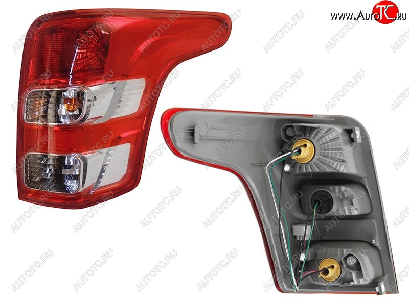 4 099 р. Правый задний фонарь SAT Mitsubishi L200 5 KK,KL дорестайлинг (2015-2019)  с доставкой в г. Вологда