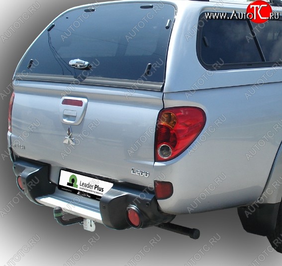 7 999 р. Фаркоп (Long) Лидер Плюс. Mitsubishi L200 5 KK,KL дорестайлинг (2015-2019) (Без электропакета)  с доставкой в г. Вологда