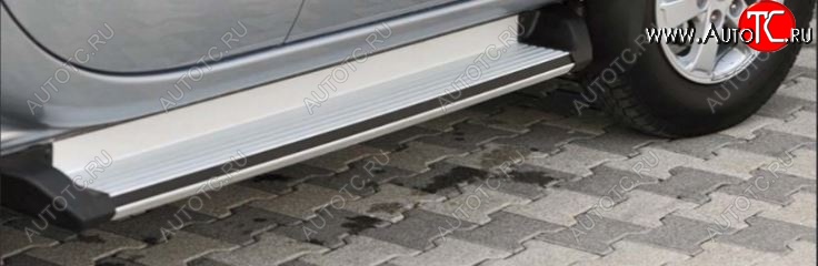 12 399 р. Подножки боковые WINBO  Mitsubishi L200 ( 4,  5 KK,KL) (2006-2022)  дорестайлинг, дорестайлинг, рестайлинг  с доставкой в г. Вологда