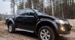 11 199 р. Пластиковый шноркель RA Mitsubishi L200 5 KK,KL рестайлинг (2018-2022)  с доставкой в г. Вологда. Увеличить фотографию 2