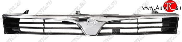 1 439 р. Решётка радиатора SAT (хром)  Mitsubishi Lancer  8 (1995-1997) дорестайлинг седан (Неокрашенная)  с доставкой в г. Вологда