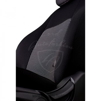 5 399 р. Чехлы для сидений Lord Autofashion Дублин (жаккард) Mitsubishi Lancer 9 CS седан 1-ый рестайлинг (2003-2005) (Черный, вставка Прямоугольник черный)  с доставкой в г. Вологда. Увеличить фотографию 4