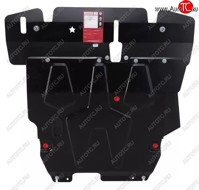 7 399 р. Защита картера двигателя и КПП Sheriff (сталь 2 мм, 1.3/1.6/1.8/2.0) Mitsubishi Lancer 9 CS седан 1-ый рестайлинг (2003-2005)  с доставкой в г. Вологда