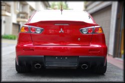 4 149 р. Лип спойлер DUCKBILL Mitsubishi Lancer 10 CY седан дорестайлинг (2007-2010) (Неокрашенный)  с доставкой в г. Вологда. Увеличить фотографию 3