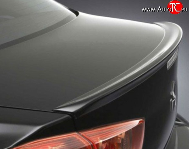 2 049 р. Лип спойлер M-VRS Mitsubishi Lancer 10 CY седан дорестайлинг (2007-2010) (Неокрашенный)  с доставкой в г. Вологда