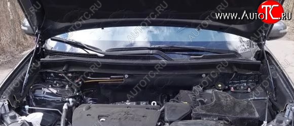 2 199 р. Газовые упоры капота Berkut Mitsubishi Outlander GF 2-ой рестайлинг (2015-2018)  с доставкой в г. Вологда