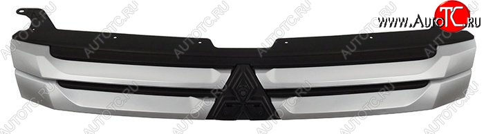 5 949 р. Решётка радиатора SAT  Mitsubishi Outlander  GF (2014-2016) 1-ый рестайлинг (Неокрашенная)  с доставкой в г. Вологда