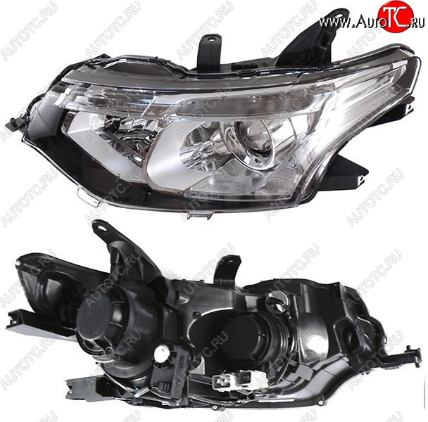 15 249 р. Левая фара SAT (под ксенон)  Mitsubishi Outlander  GF (2012-2016) дорестайлинг, 1-ый рестайлинг  с доставкой в г. Вологда