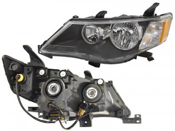 Левая фара SAT Mitsubishi Outlander  XL (2005-2009) (CW)  дорестайлинг