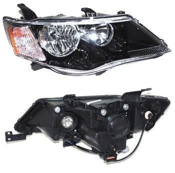 Правая фара SAT (под ксенон) Mitsubishi Outlander  XL (2005-2009) (CW)  дорестайлинг