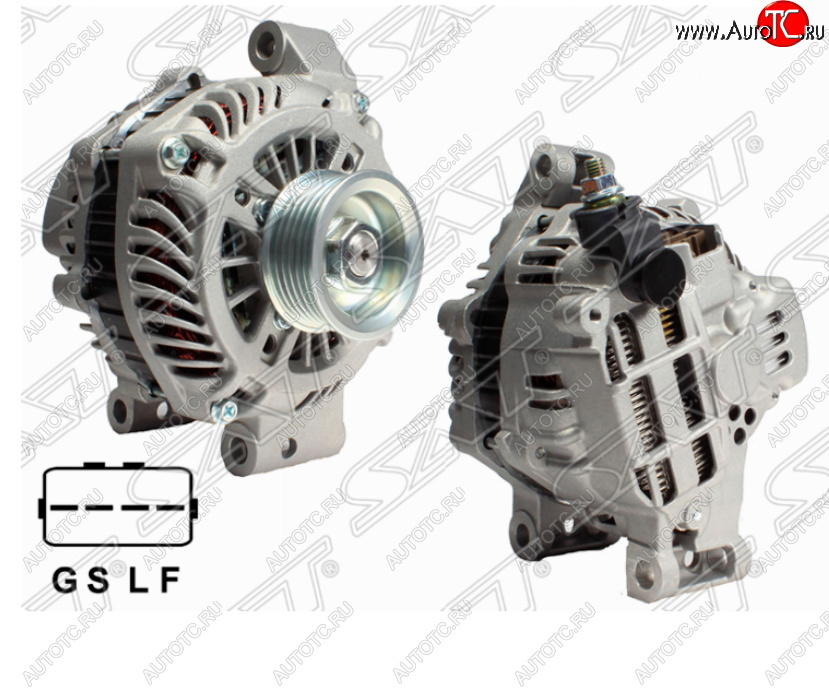 12 999 р. Генератор SAT (12V/120A / 3.0) Mitsubishi Outlander XL (CW)  рестайлинг (2010-2013)  с доставкой в г. Вологда
