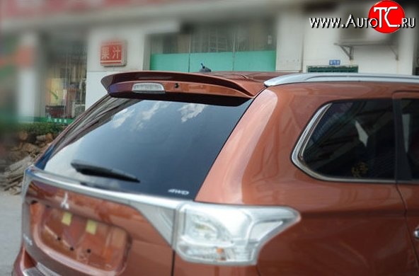 1 999 р. Спойлер M-VRS Mitsubishi Outlander GF дорестайлинг (2012-2014) (Неокрашенный)  с доставкой в г. Вологда