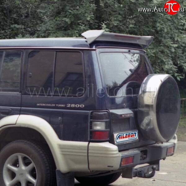 3 899 р. Спойлер Aileron Mitsubishi Pajero 2 V30/V40 5 дв. дорестайлинг (1991-1997) (Неокрашенный)  с доставкой в г. Вологда