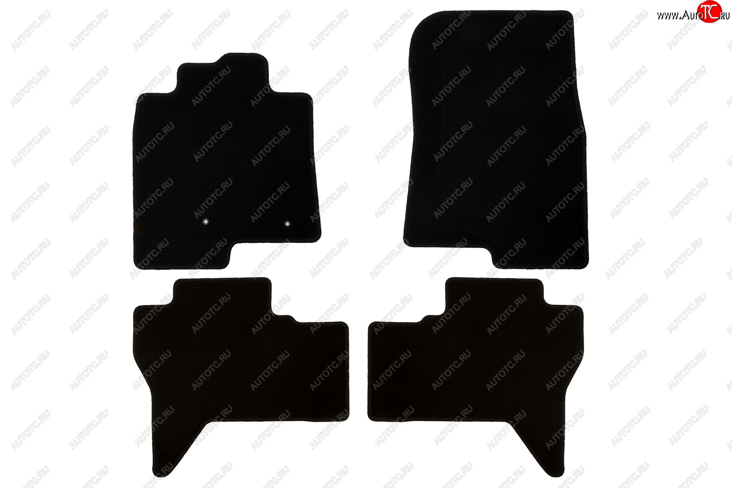 4 849 р. Текстильные коврики салона Klever Econom Mitsubishi Pajero 4 V90 2-ой рестайлинг (2014-2020) (Черные)  с доставкой в г. Вологда