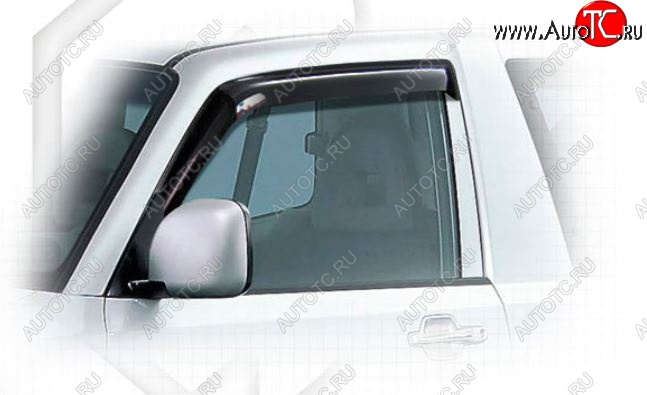 1 899 р. Дефлектора окон 3D (V-63, 65, 68) CA-Plastiс Mitsubishi Pajero 3 V70 дорестайлинг (1999-2003) (Classic полупрозрачный, Без хром молдингов)  с доставкой в г. Вологда