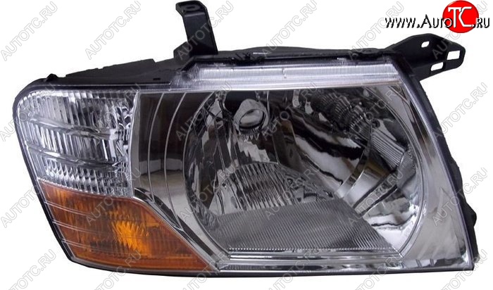 5 299 р. Правая фара SAT Mitsubishi Pajero 3 V70 дорестайлинг (1999-2003)  с доставкой в г. Вологда