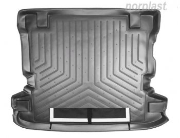Коврик багажника Norplast Mitsubishi Pajero 3 V70 дорестайлинг (1999-2003) (Черный, с погрузочным ковриком (фартуком))