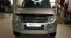 10 499 р. Накладка переднего бампера GT Dynamics Mitsubishi Pajero 4 V80 дорестайлинг (2006-2011) (Дорестайлинг, Неокрашенная)  с доставкой в г. Вологда. Увеличить фотографию 6