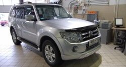 10 499 р. Накладка переднего бампера GT Dynamics Mitsubishi Pajero 4 V80 дорестайлинг (2006-2011) (Дорестайлинг, Неокрашенная)  с доставкой в г. Вологда. Увеличить фотографию 4