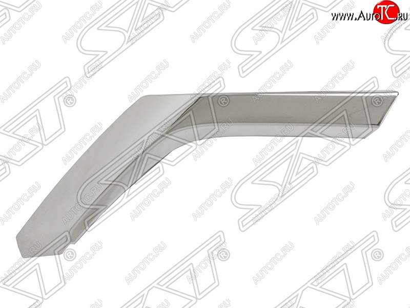 1 269 р. Правый нижний молдинг переднего бампера SAT (Хром)  Mitsubishi Pajero Sport  QE (2015-2021) дорестайлинг  с доставкой в г. Вологда
