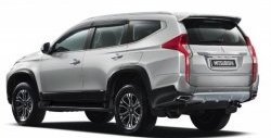 5 649 р. Спойлер CT Mitsubishi Pajero Sport QE дорестайлинг (2015-2021) (Неокрашенный)  с доставкой в г. Вологда. Увеличить фотографию 2