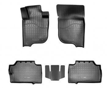 Комплект ковриков в салон Norplast Unidec Mitsubishi Pajero Sport QE дорестайлинг (2015-2021)