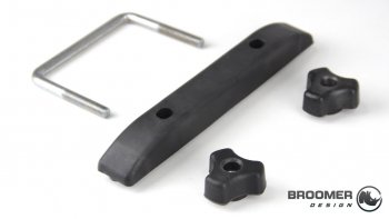 22 749 р. Багажный бокс Broomer Venture (420 л/189x89x40 см) на крышу   (Покрытие: шагрень, Цвет: чёрный)  с доставкой в г. Вологда. Увеличить фотографию 12
