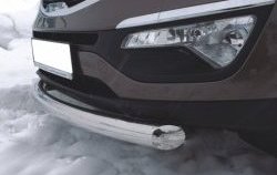 12 149 р. Одинарная защита переднего бампера Russtal KIA Sportage 3 SL дорестайлинг (2010-2014) (Защита из трубы диаметром 63 мм)  с доставкой в г. Вологда. Увеличить фотографию 3