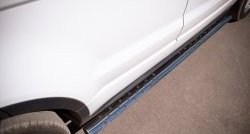 16 649 р. Защита порогов Russtal из овальной трубы с проступью (Dynamic) Land Rover Range Rover Evoque 1 L538 дорестайлинг 5 дв. (2011-2015)  с доставкой в г. Вологда. Увеличить фотографию 4