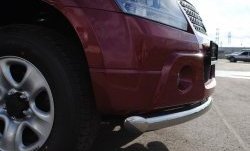 15 999 р. Одинарная защита переднего бампера SLITKOFF Suzuki Grand Vitara JT 5 дверей дорестайлинг (2005-2008)  с доставкой в г. Вологда. Увеличить фотографию 2
