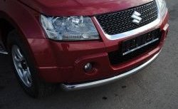 15 999 р. Одинарная защита переднего бампера SLITKOFF Suzuki Grand Vitara JT 5 дверей дорестайлинг (2005-2008)  с доставкой в г. Вологда. Увеличить фотографию 3