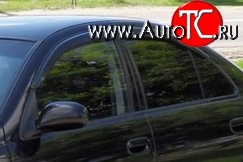 999 р. Комплект дефлекторов окон (ветровиков) 4 шт. (седан) Russtal Nissan Almera N16 седан дорестайлинг (2000-2003)  с доставкой в г. Вологда