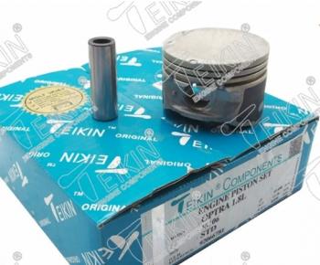 Комплект поршней с пальцами TEIKIN (Ø80,5 мм, QG18DE) Nissan Almera N16 седан дорестайлинг (2000-2003)