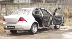 1 999 р. Накладки на порожки автомобиля RA Nissan Almera N16 седан дорестайлинг (2000-2003) (Комплект (4 шт.))  с доставкой в г. Вологда. Увеличить фотографию 2