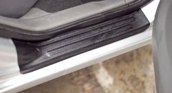 1 999 р. Накладки на порожки автомобиля RA Nissan Almera N16 седан дорестайлинг (2000-2003) (Комплект (4 шт.))  с доставкой в г. Вологда. Увеличить фотографию 3