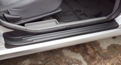 1 999 р. Накладки на порожки автомобиля RA Nissan Almera N16 седан дорестайлинг (2000-2003) (Комплект (4 шт.))  с доставкой в г. Вологда. Увеличить фотографию 4