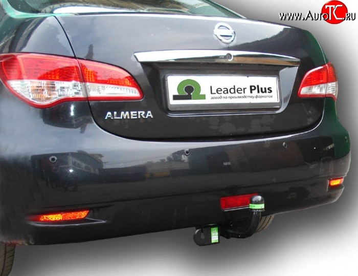 6 799 р. Фаркоп Лидер Плюс Nissan Almera G15 седан (2012-2019) (Без электропакета)  с доставкой в г. Вологда