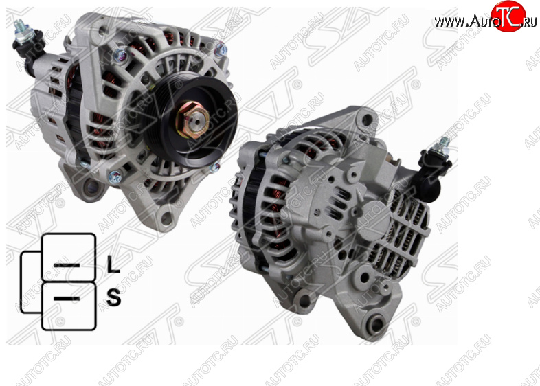 7 699 р. Генератор SAT (12V/80A) Nissan Almera N15 седан дорестайлинг (1995-1998) с доставкой в г. Вологда Увеличить фотографию 1 7 699 р. Генератор SAT (12V/80A) Nissan Almera N15 седан дорестайлинг (1995-1998) с доставкой в г. Вологда