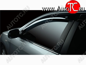 2 999 р. Дефлектора окон SIM Nissan Almera Classic седан B10 (2006-2013)  с доставкой в г. Вологда