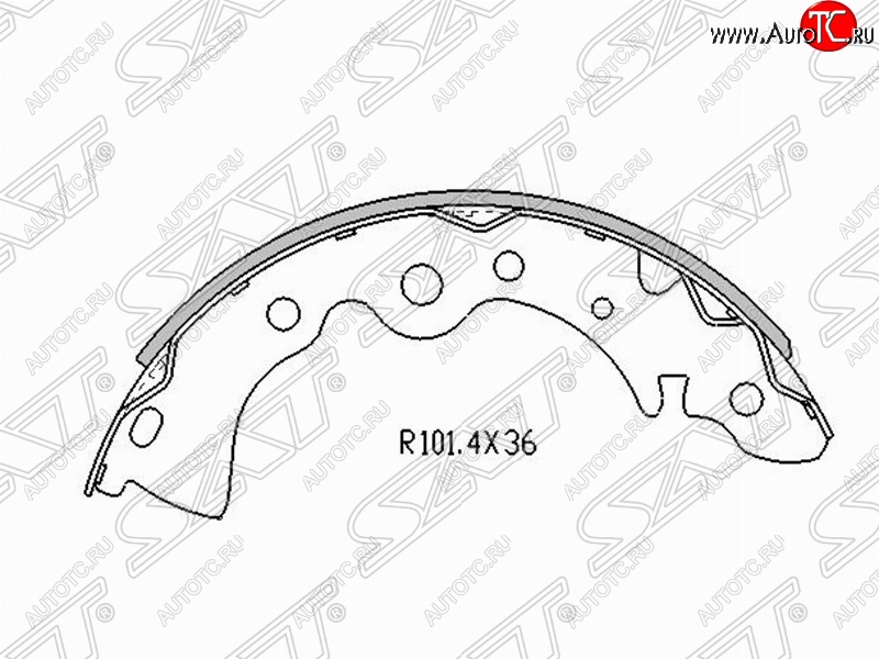 999 р. Колодки тормозные задние EURO SAT Nissan Almera Classic седан B10 (2006-2013)  с доставкой в г. Вологда