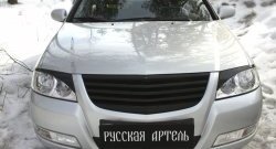 929 р. Реснички на фары RA  Nissan Almera Classic  седан (2006-2013) B10 (Неокрашенные)  с доставкой в г. Вологда. Увеличить фотографию 5