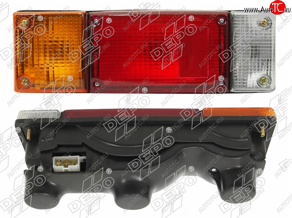 1 239 р. Левый фонарь задний DEPO Nissan Atlas F23 правый руль рестайлинг (1992-2007)  с доставкой в г. Вологда