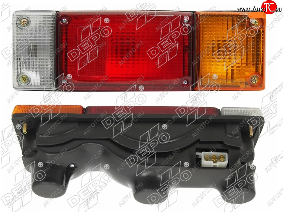1 239 р. Правый фонарь задний DEPO Nissan Atlas F23 правый руль рестайлинг (1992-2007)  с доставкой в г. Вологда
