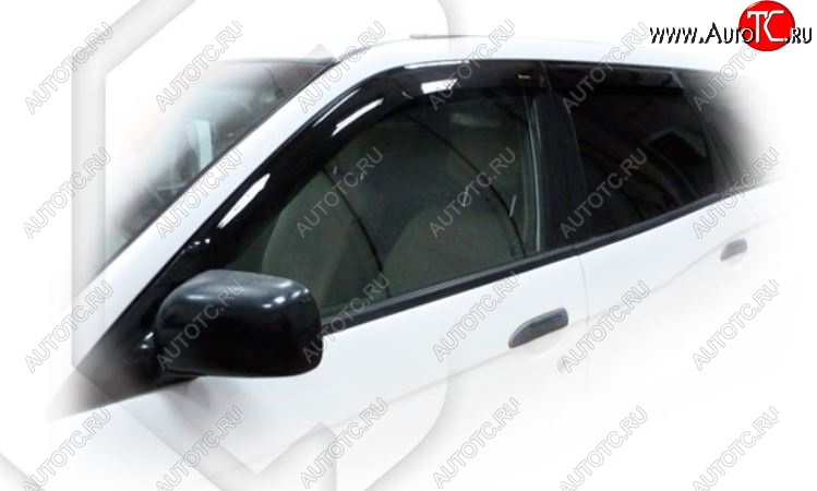 1 899 р. Дефлектора окон CA-Plastiс  Nissan Avenir (1999-2005) (Classic полупрозрачный, Без хром.молдинга)  с доставкой в г. Вологда