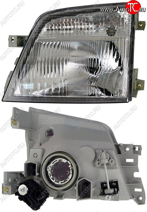 2 099 р. Левая фара SAT  Nissan Caravan E25 (2001-2012) E25 правый руль  с доставкой в г. Вологда