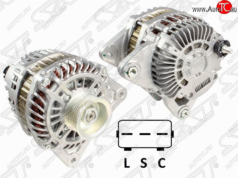 13 949 р. Генератор (1.6 F15E) SAT Nissan Juke 1 YF15 дорестайлинг (2010-2014)  с доставкой в г. Вологда