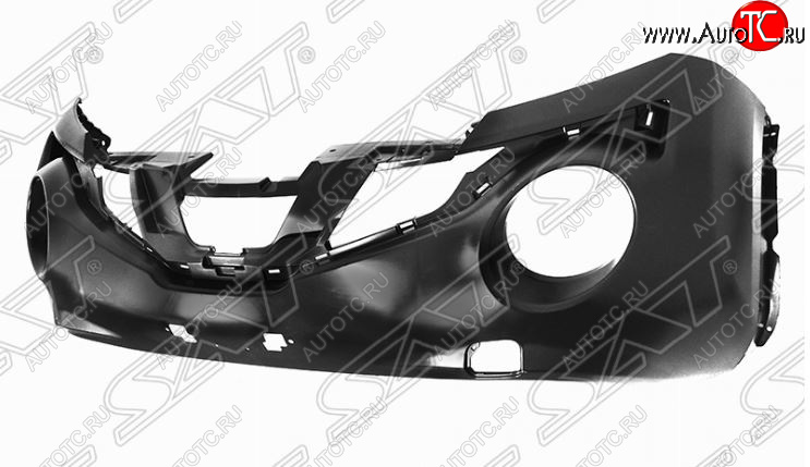 11 699 р. Передний бампер SAT Nissan Juke 1 YF15 рестайлинг (2014-2020) (неокрашенный)  с доставкой в г. Вологда