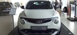 5 249 р. Решётка радиатора Impul Nissan Juke 1 YF15 дорестайлинг (2010-2014) (Неокрашенная)  с доставкой в г. Вологда. Увеличить фотографию 13