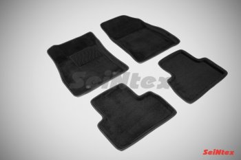 Комплект ковриков в салон 3D с текстильным покрытием Seintex Nissan Juke  1 YF15 (2010-2014) дорестайлинг